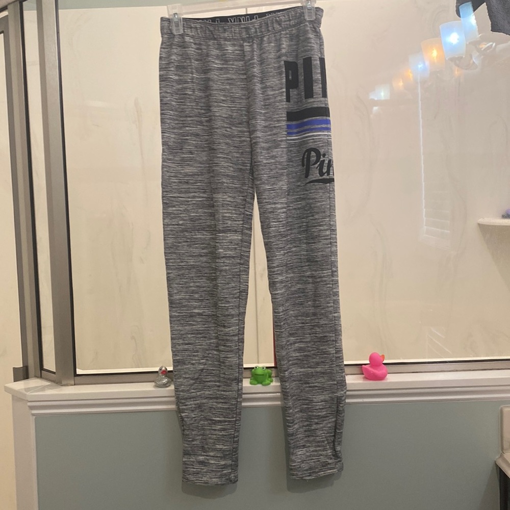 Pink brand XS jogger pants.